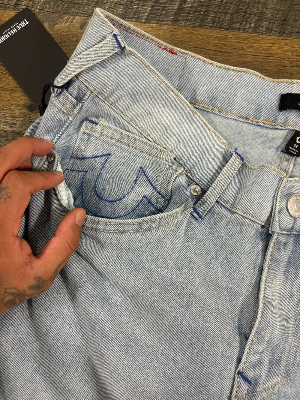 True religion Geno relaxed slim jeans